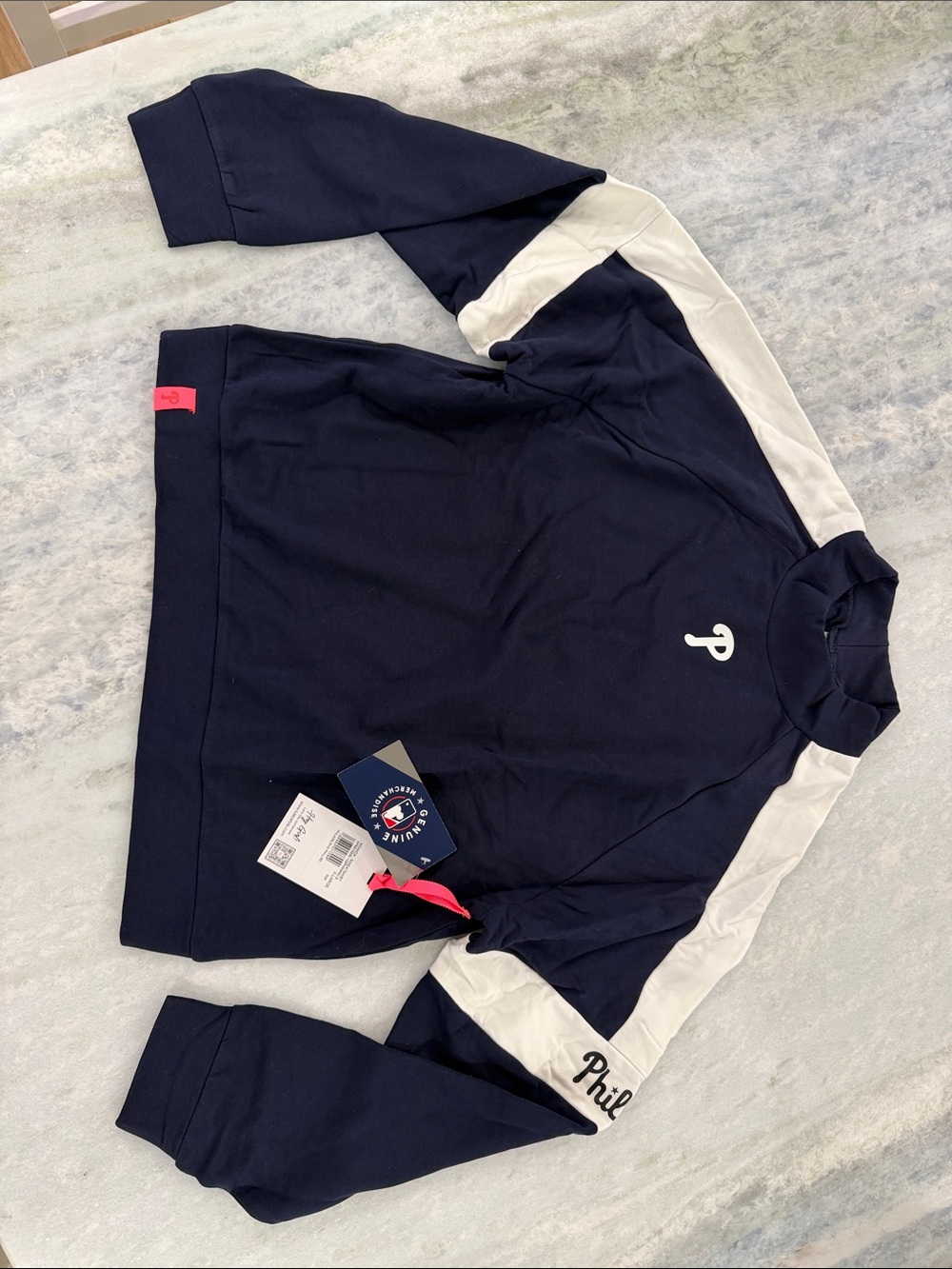 Lusso Monica -  Phillies Pull over sweatshirt
